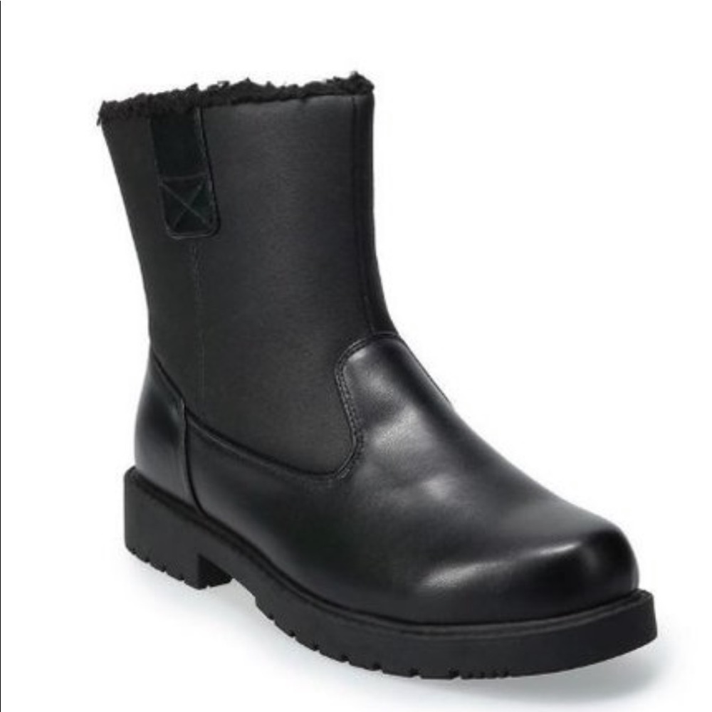 TOTES DUSTIN MENS WATERPROOF WINTER BOOTS - EUC!